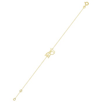 Bracelet Femme - Or 18 Carats - Longueur : 18 cm