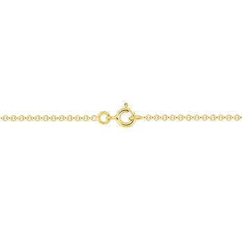 Bracelet femme 18 cm - Maille Jaseron - Or 18 Carats - Largeur 1.8 mm