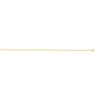 Chaîne de cheville  - Or 18 Carats - longueur 25 cm - vue V1
