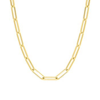 Bracelet Mixte 18 cm - Forçat carré - Or 18 Carats - Largeur 3 mm