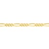 Bracelet Mixte 18 cm - Cheval Alterné - Or 18 Carats - Largeur 1.7 mm - vue V2