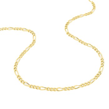 Bracelet Mixte 18 cm - Cheval Aterné - Or 18 Carats - Largeur 2.5 mm