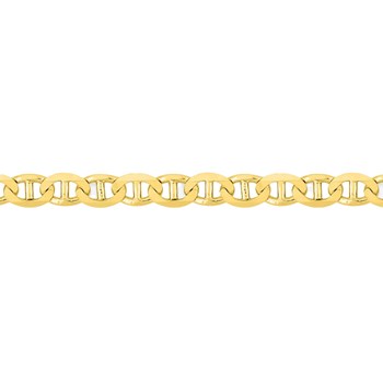 Bracelet Mixte 18 cm - Maille Marine - Or 18 Carats - Largeur 2 mm