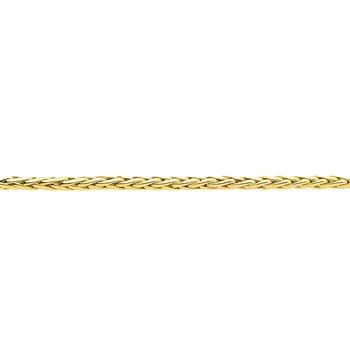 Bracelet Femme 18 cm - Maille Palmier - Or 18 Carats - Largeur 3 mm