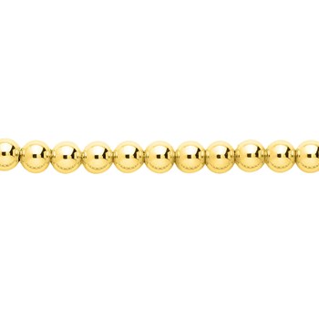 Bracelet Femme 18 cm - Boule - Or 18 Carats - Largeur 7 mm