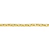 Bracelet Femme 18 cm - Jaseron ovale - Or 18 Carats - Largeur 5 mm - vue V2