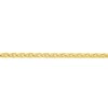 Bracelet mixte 18 cm - Maille Spiga - Or 18 Carats - Largeur 1.2 mm - vue V2