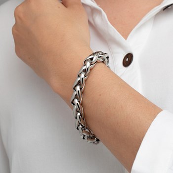 Bracelet Lotus Style Urban Woman acier