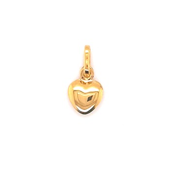 Pendentif Brillaxis coeur or petit modèle