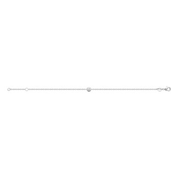 Bracelet Brillaxis argent rhodié oxydes