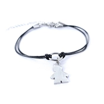 Pendentif acier petit garçon