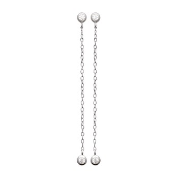 Boucles d'oreilles Brillaxis pendantes OZ