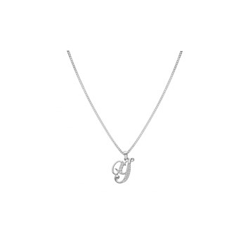 Collier Initiale Argent - Lettre Y
