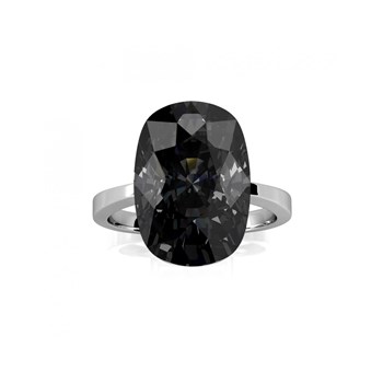 Bague Classic - Argenté et Noir