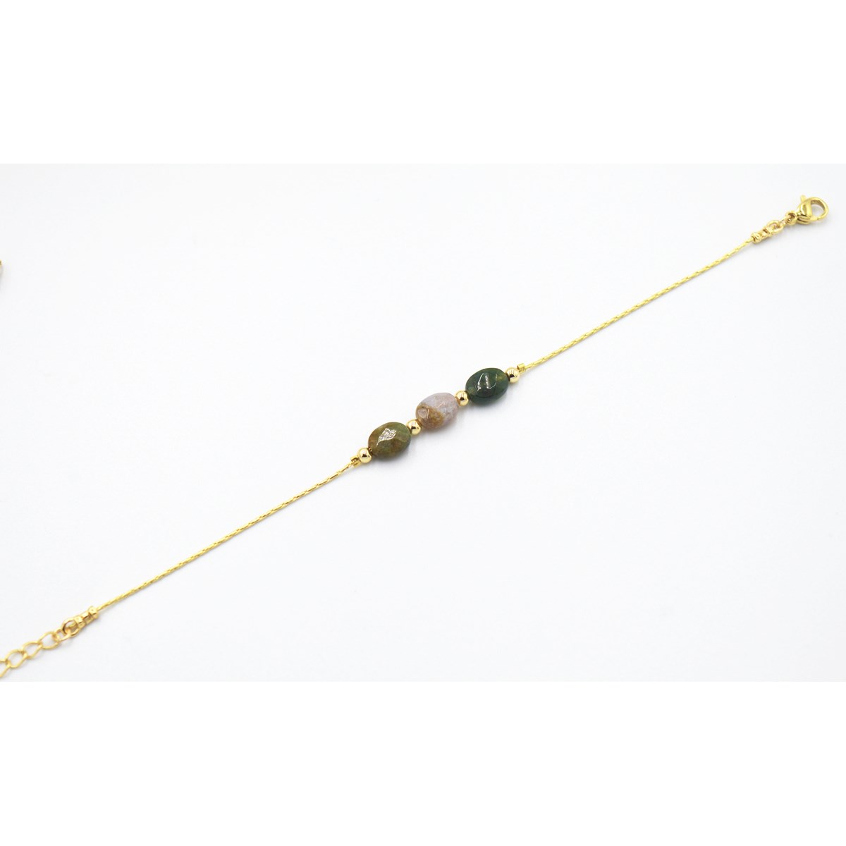 Bracelet orné de perles d 'Agate indienne - vue 3