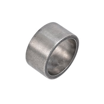 Bague Homme Jonc Argent Vieilli