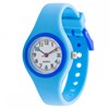 Montre Unisexe CHTIME bracelet Silicone Bleu - vue V1
