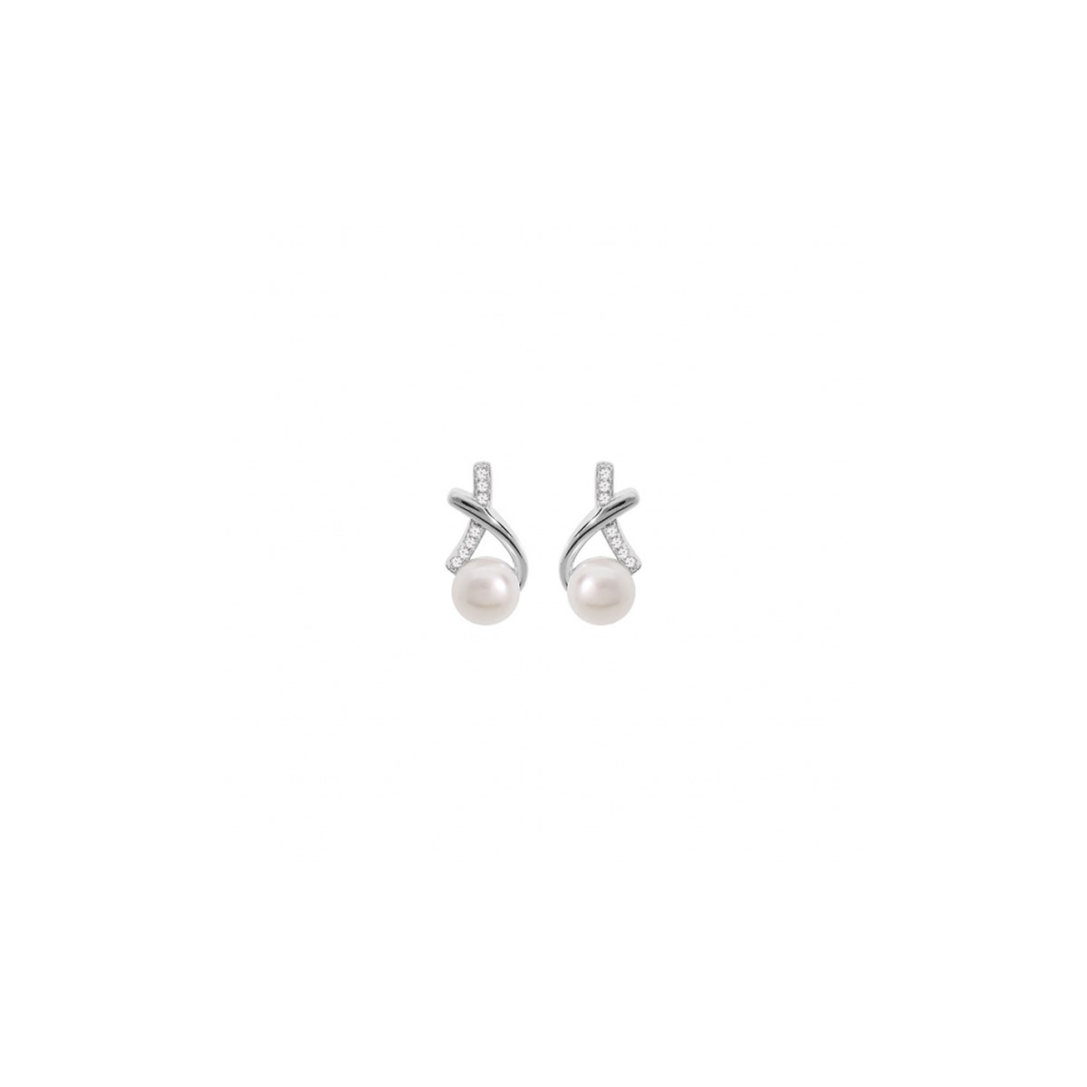 Boucles d'oreilles Argent - Perles d'eau douce