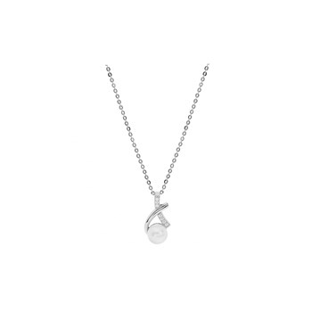 Collier Argent - Perle d'eau douce