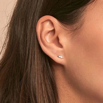 Piercing puce Agatha Rayo argent