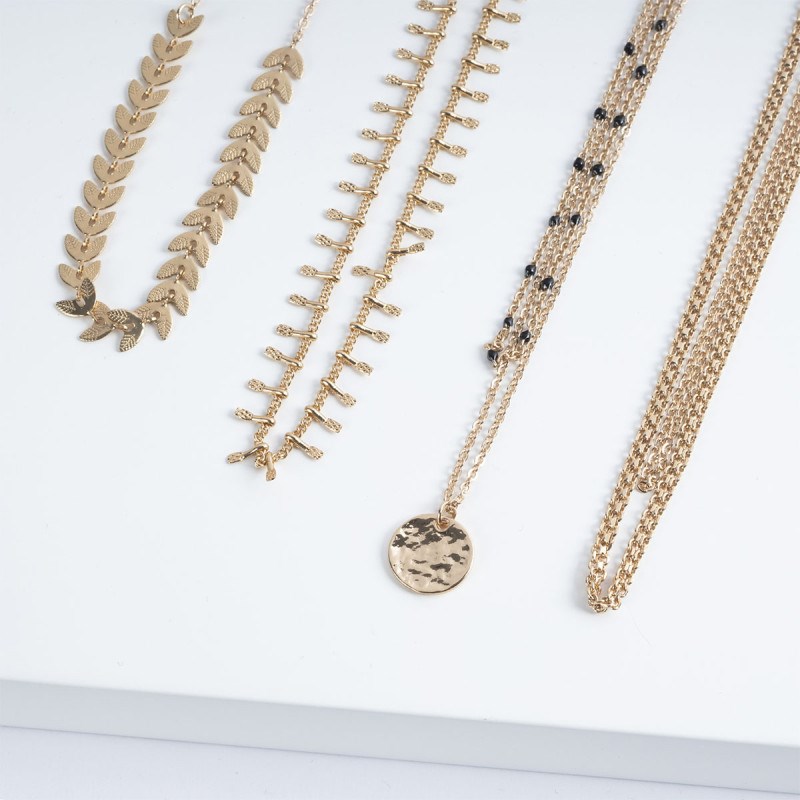 Bougie Bijou COCO2 collier doré - vue 3