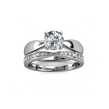 Bague Prestige - Argenté et Cristal