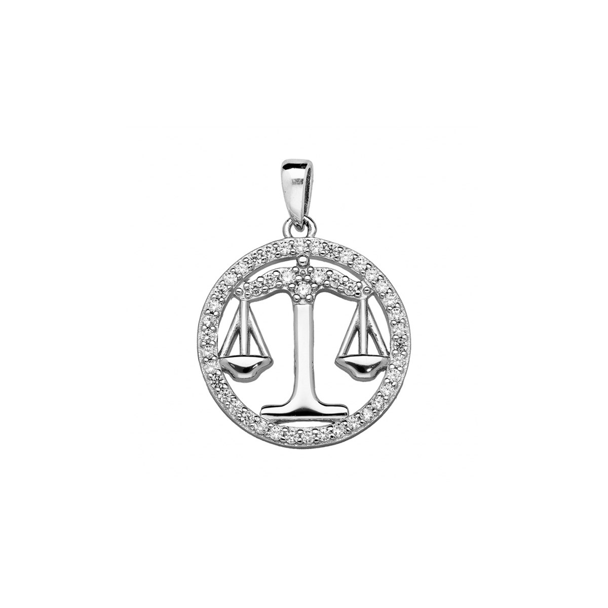 Pendentif Zodiaque Balance - Argent