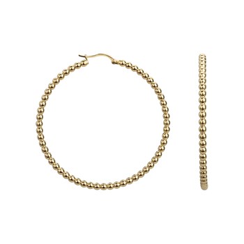 Boucles d'oreilles créoles Laëtitia en Acier 316L