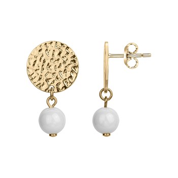 Boucles d'oreilles pendantes Arianna en Acier