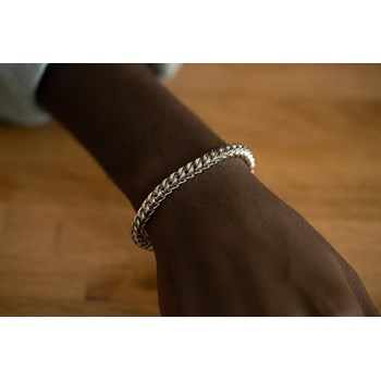Bracelet souple Théo en Acier 316L