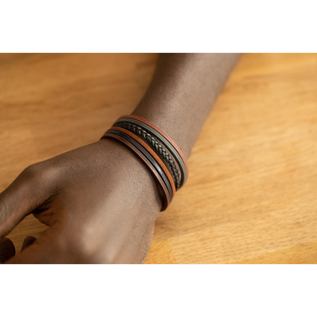 Bracelet souple Estevan en Acier 316L - vue 2