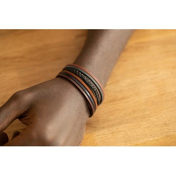 Bracelet souple Estevan en Acier 316L