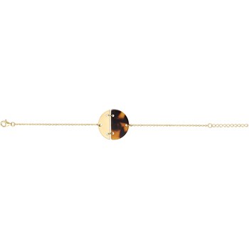 Bracelet souple mono-motif Anastasia en Acier