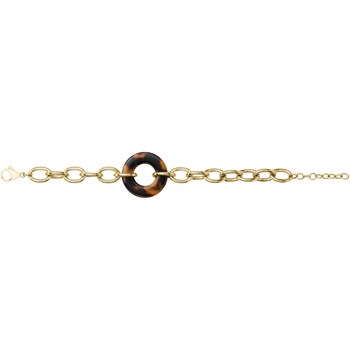 Bracelet souple mono-motif Diana en Acier
