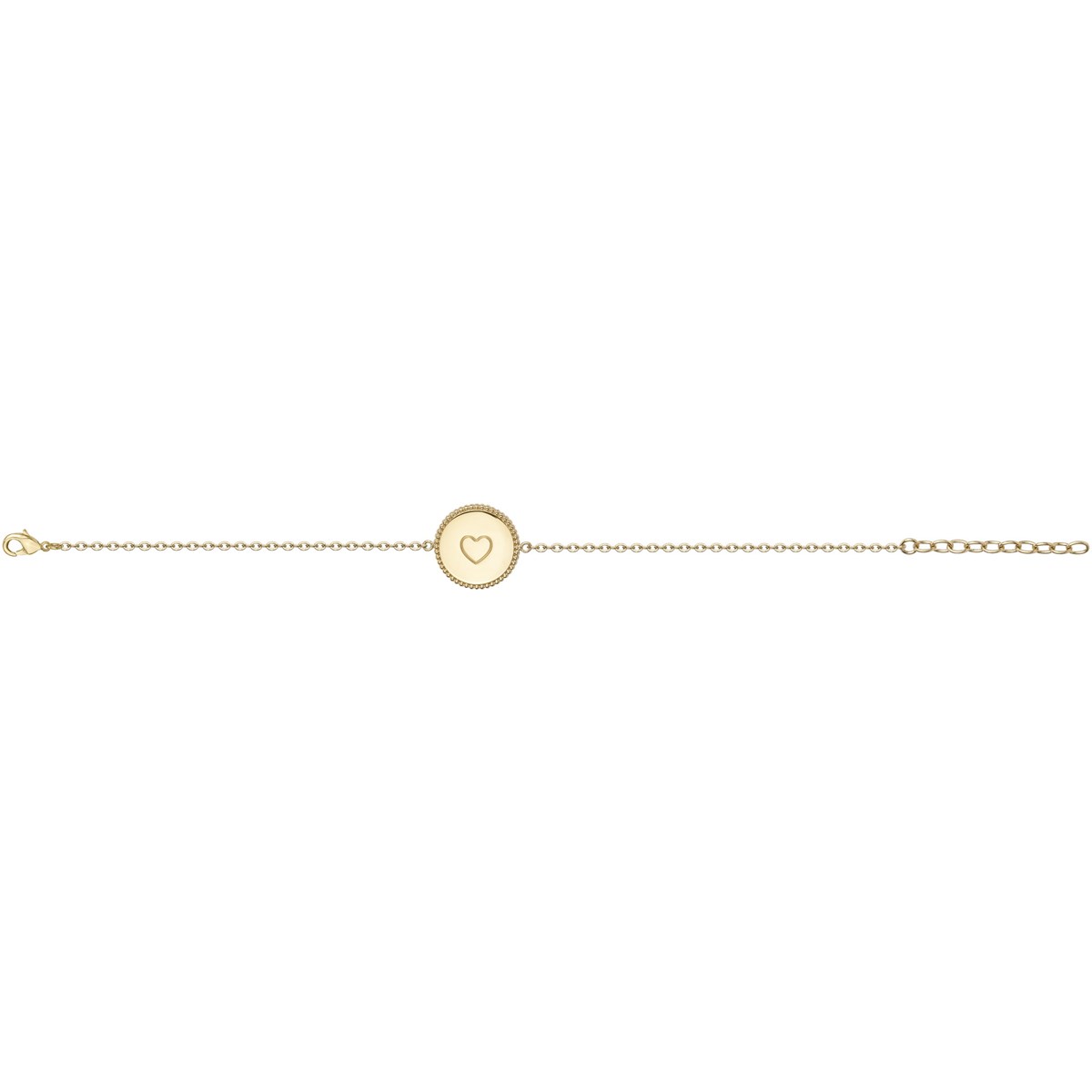 Bracelet souple mono-motif Hope en Acier 316L