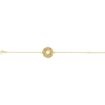 Bracelet souple mono-motif Eva en Acier