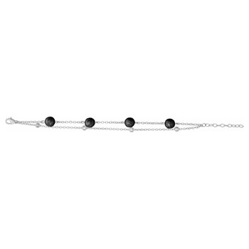 Bracelet souple multi-motifs Ruby en Acier