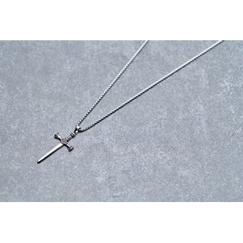 Collier mono-motif Jules en Acier 316L