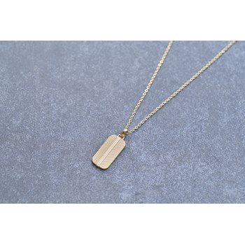 Collier mono-motif Leeroy en Acier 316L