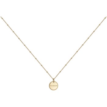 Collier mono-motif Rebecca en Acier 316L