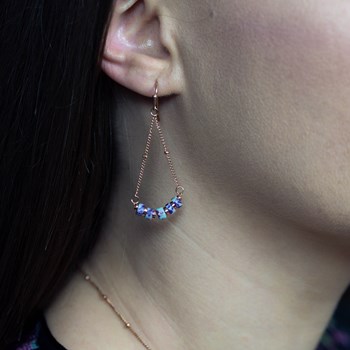 Boucles d'oreilles Piana en pierres Jaspe