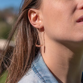 Piana ketting, armband en oorbellen in Soleil stenen