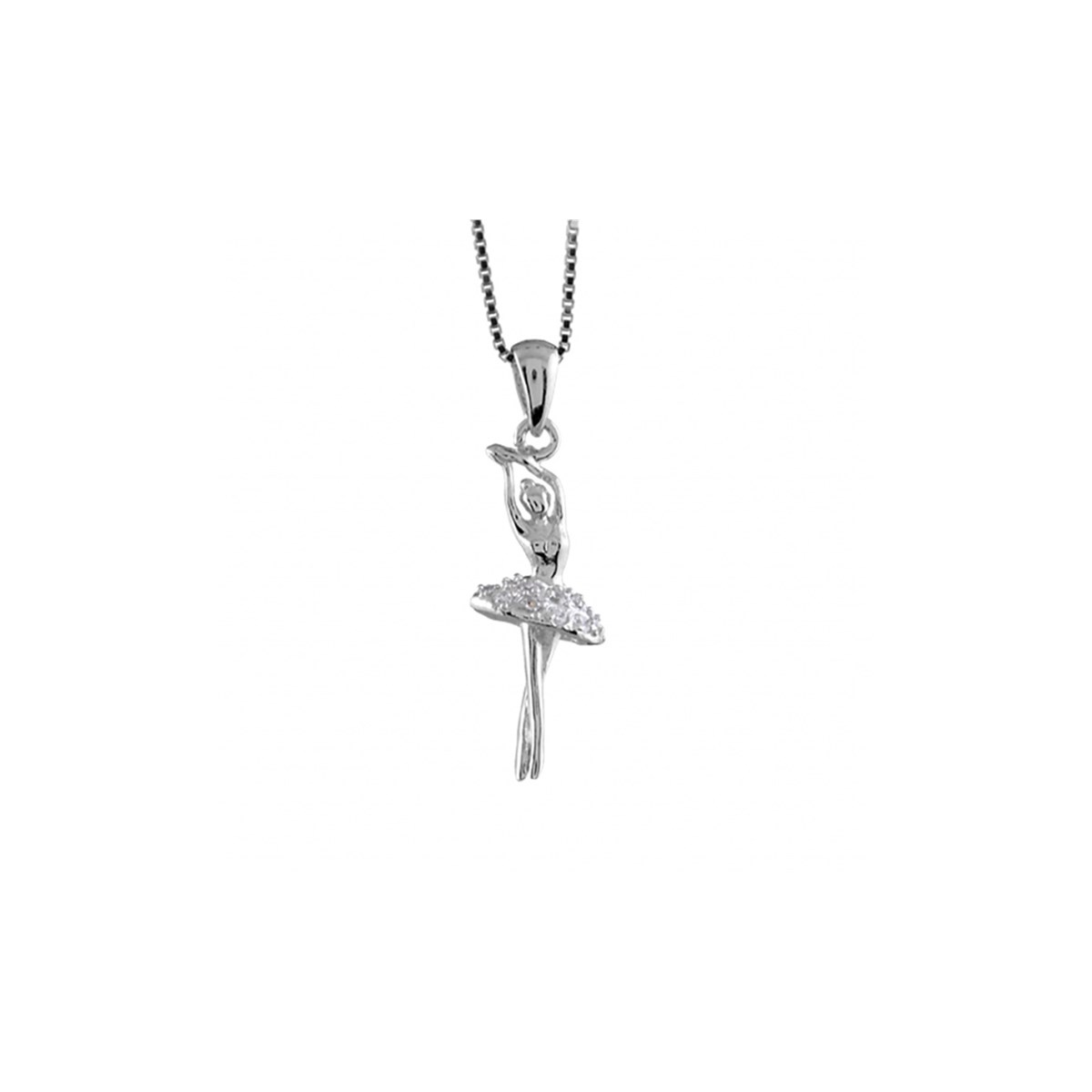 Collier danseuse - Argent