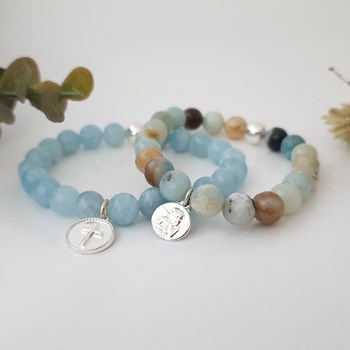 Bracelet aigue marine Serenity