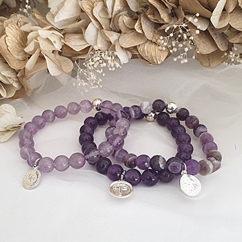 Bracelet améthyste Serenity