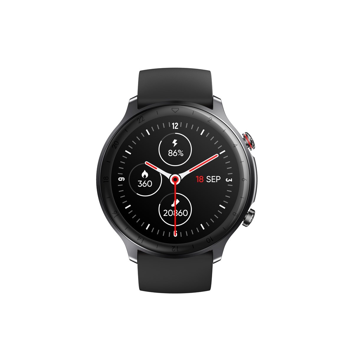Montre connectée bracelet silicone SMARTY ARENA