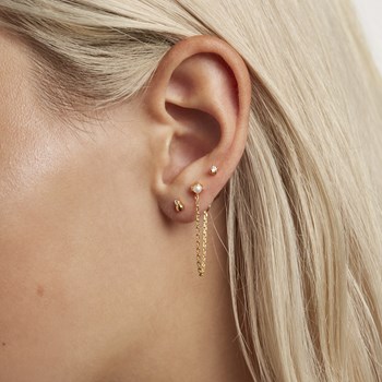 Boucles d'oreilles Kit PDPaola Charlie plaqué or
Collection ULTRA BASICS