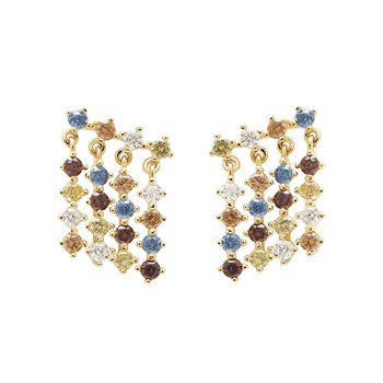 Boucles d'oreilles PDPaola Willow Collection Five