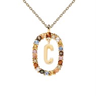 Collier PDPaola Lettre C Collection New Letters
