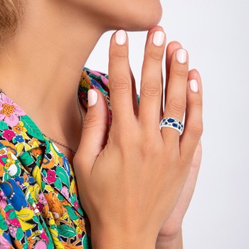 Bague SC Crystal ornée de Cristaux scintillants